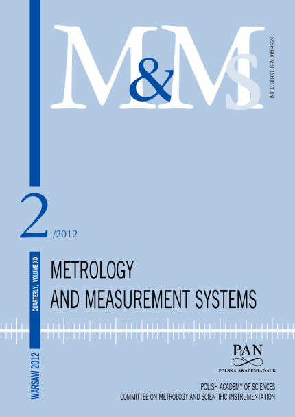 Metrology and Measurement Systems Vol. XIX No. 2